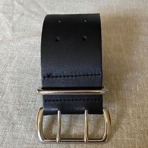 Black Leather Belt